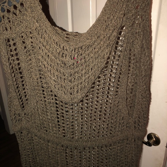 Brown Cardigan with Hood - Picture 4 of 5